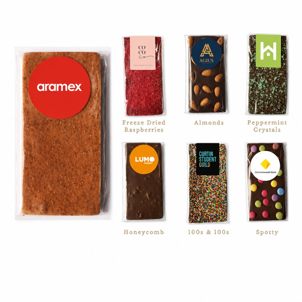 Artisan Chocolate Bars 100g — Branded Corporate Gift