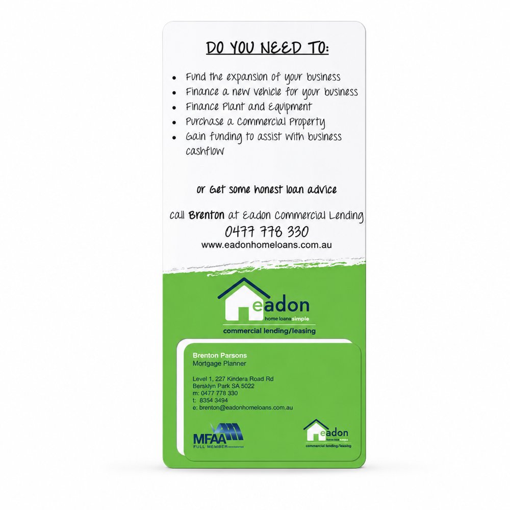 Pop Out Fridge Magnets — Custom Printed 210 x 97mm