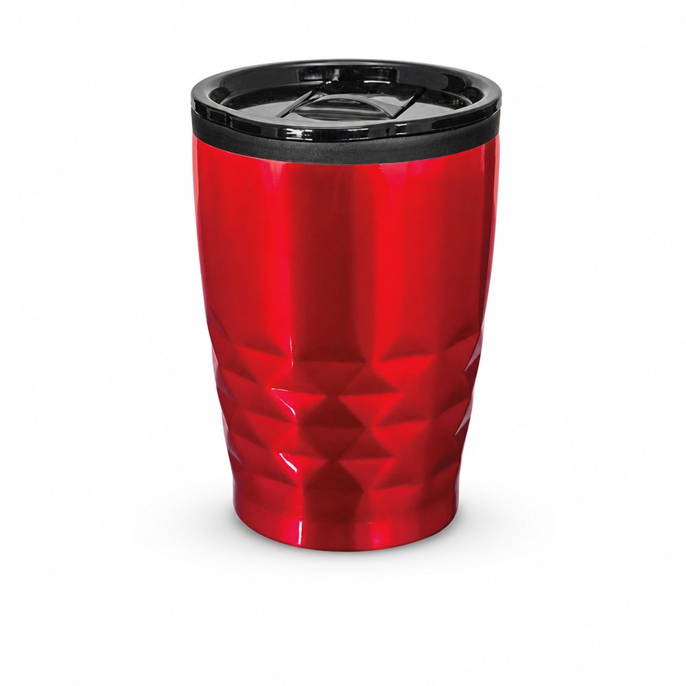 ダイヤモンドパターン ステンレスコーヒーカップ 400ml