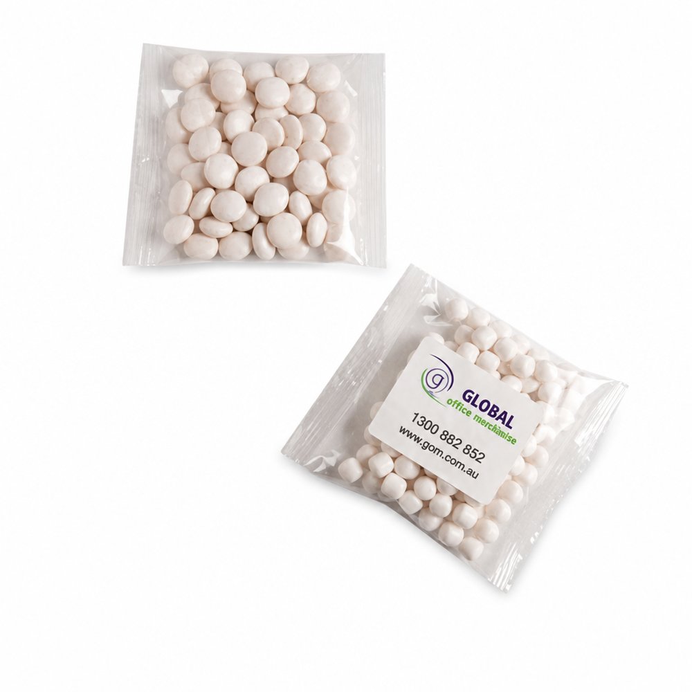 Branded Mint Bags 50g — Hard or Chewy