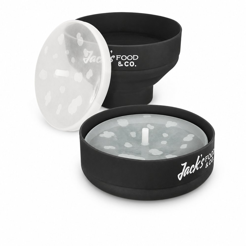Branded Microwave Popcorn Poppers — Collapsible Silicone