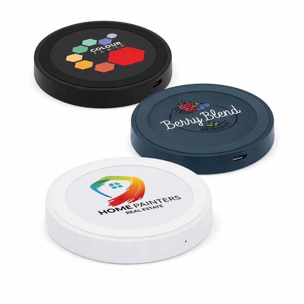 Branded Wireless Charging Pad (5W) — Custom Print