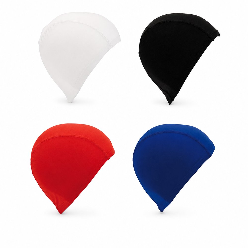 Branded Spandex Swimming Caps for Swim Schools & Events