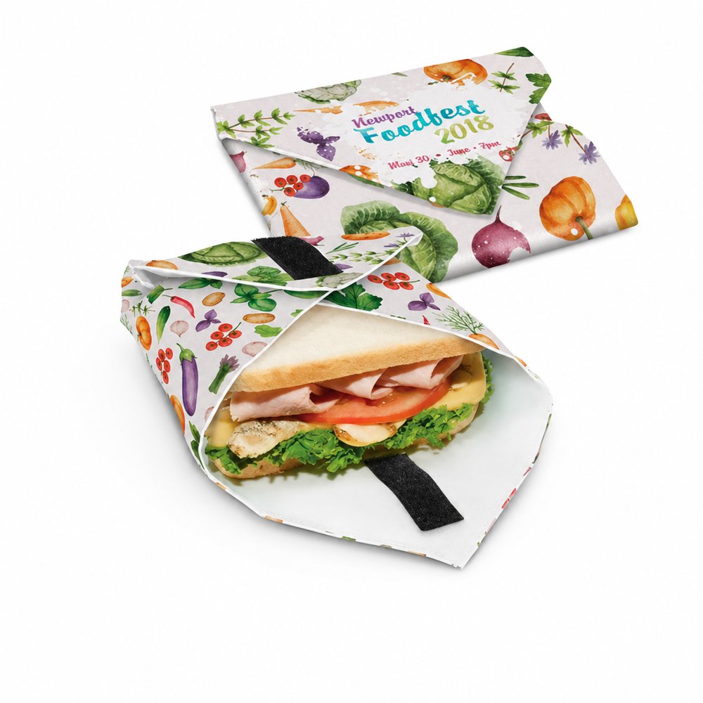 Reusable Sandwich Pouch — Large Eco Lunch Wrap
