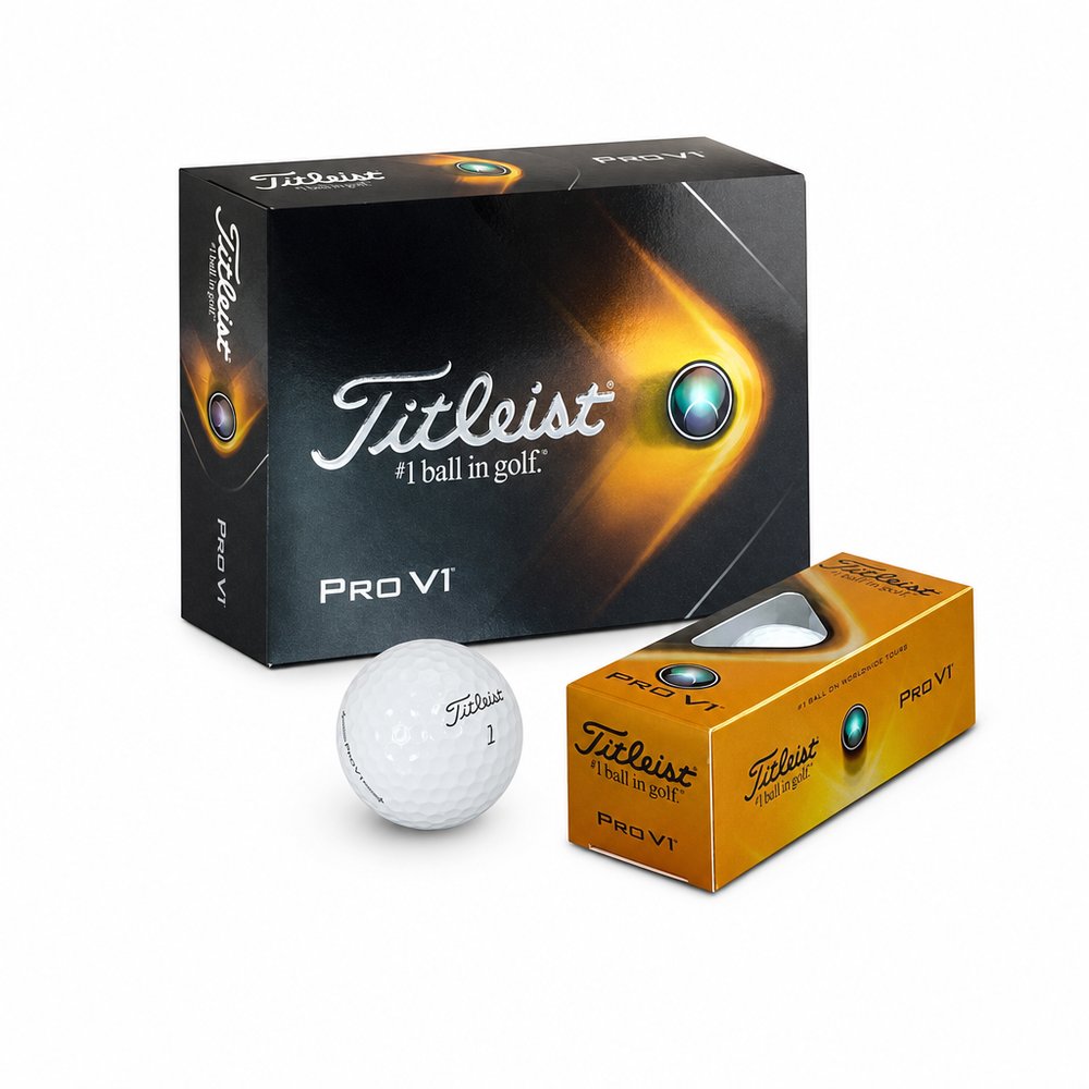 Branded Titleist Pro V1 Golf Balls - Custom Print