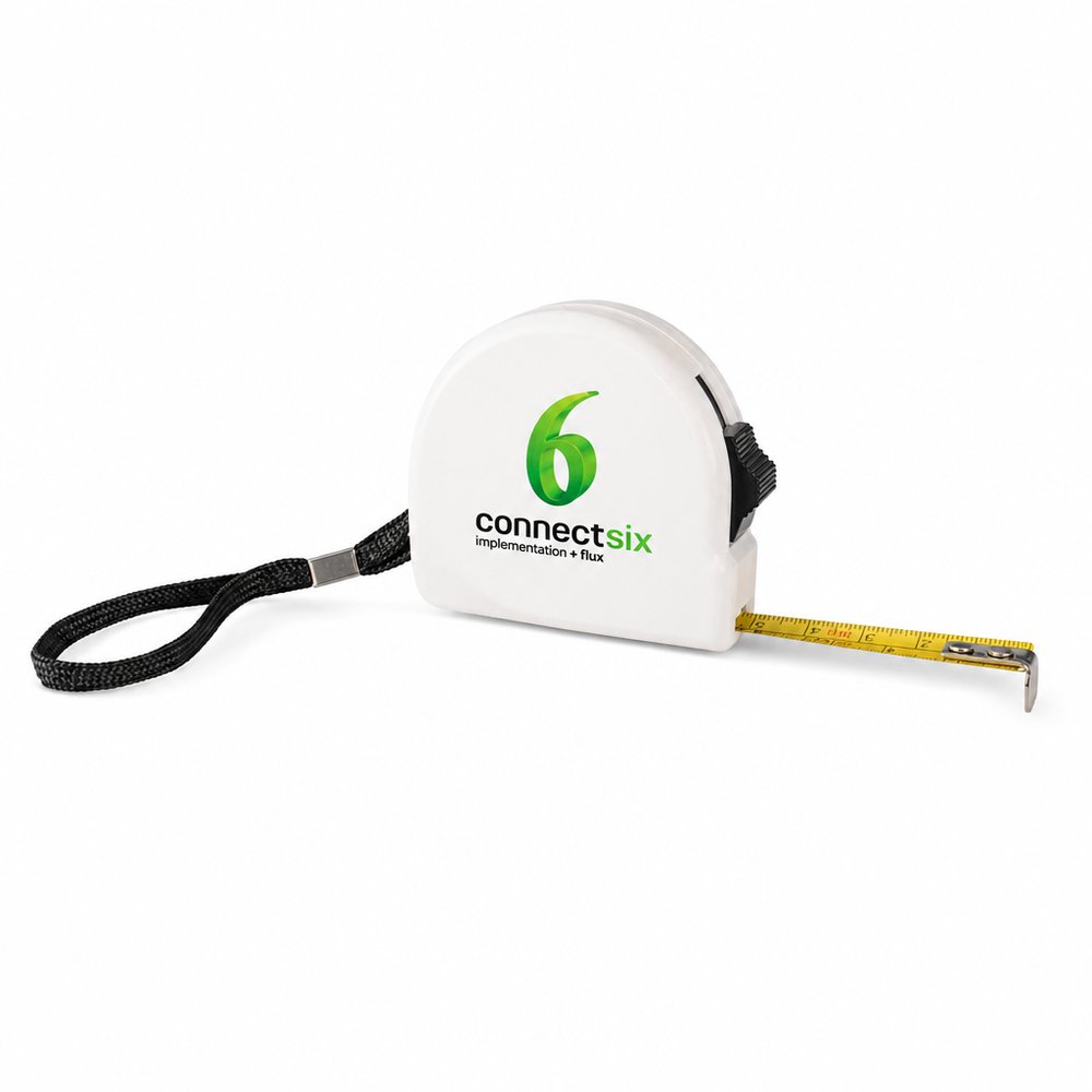 Branded Locking Tape Measure 3m — Retractable