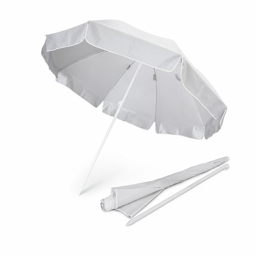 Branded Beach Umbrella with UPF 50+ Canopy