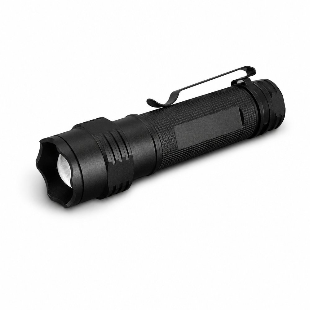 Branded Rechargeable LED Torch with Gift Box