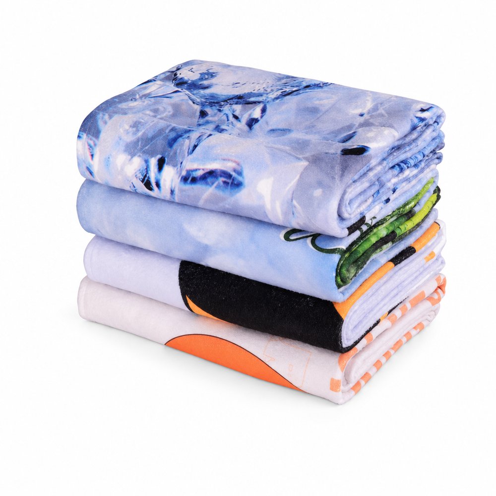 Custom Printed Beach Towels — Full Colour Sublimation
