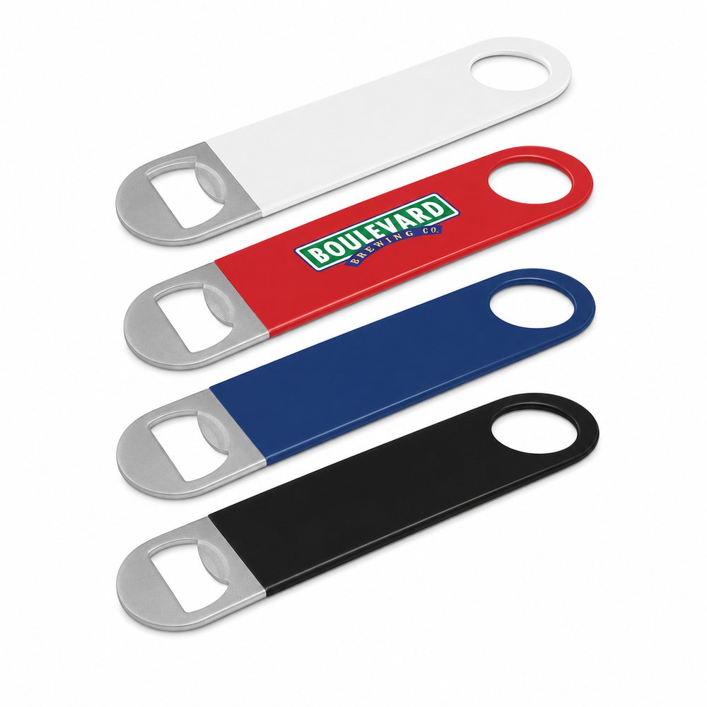 Branded Bar Blade Bottle Opener — Large
