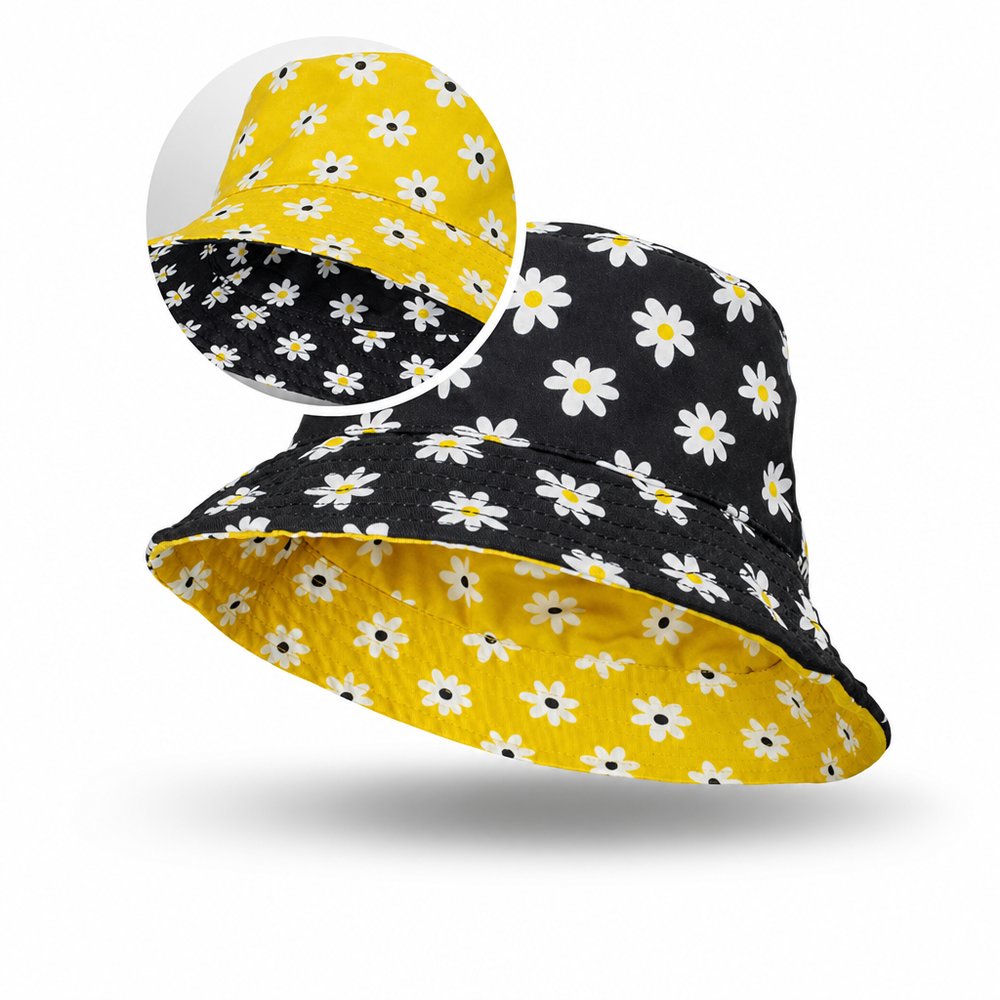 Reversible Bucket Hat, Full Colour Print Both Sides