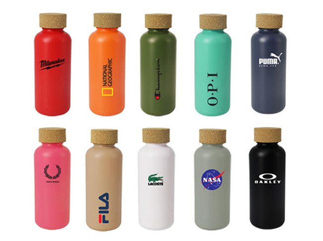 Sugar Cane Water Bottle, Branded Eco Drink Bottle 650ml