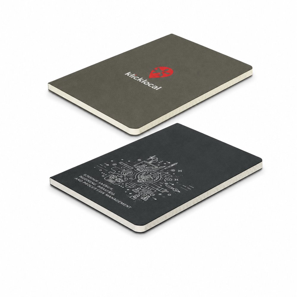 Recycled Cotton A5 Notebook — Soft Cover