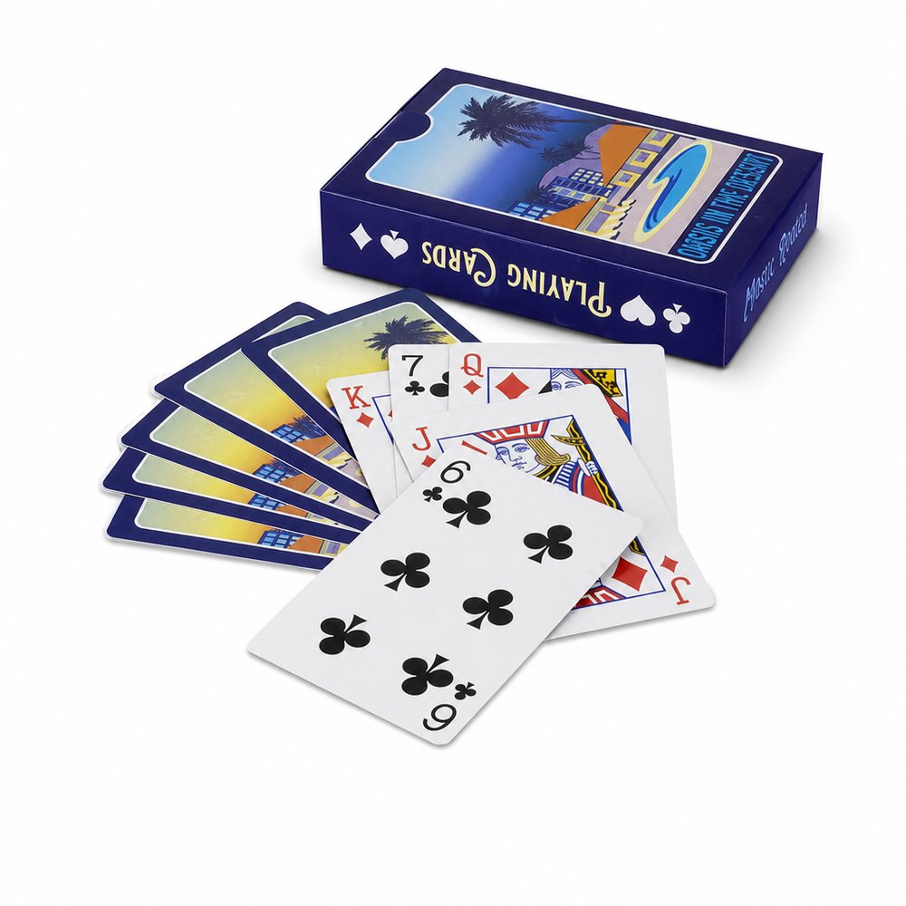 Custom Printed Playing Cards with Cardboard Box