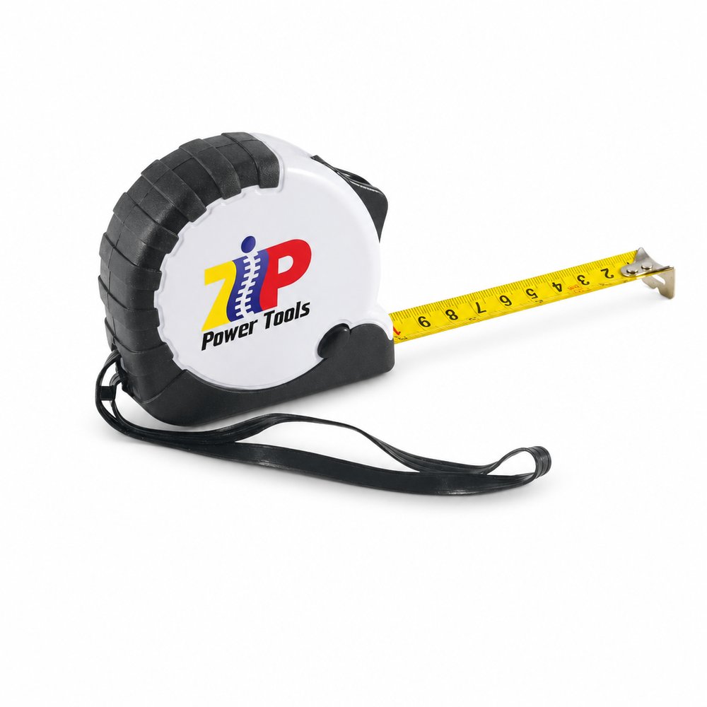 Branded 5m Retractable Tape Measure with Push Button