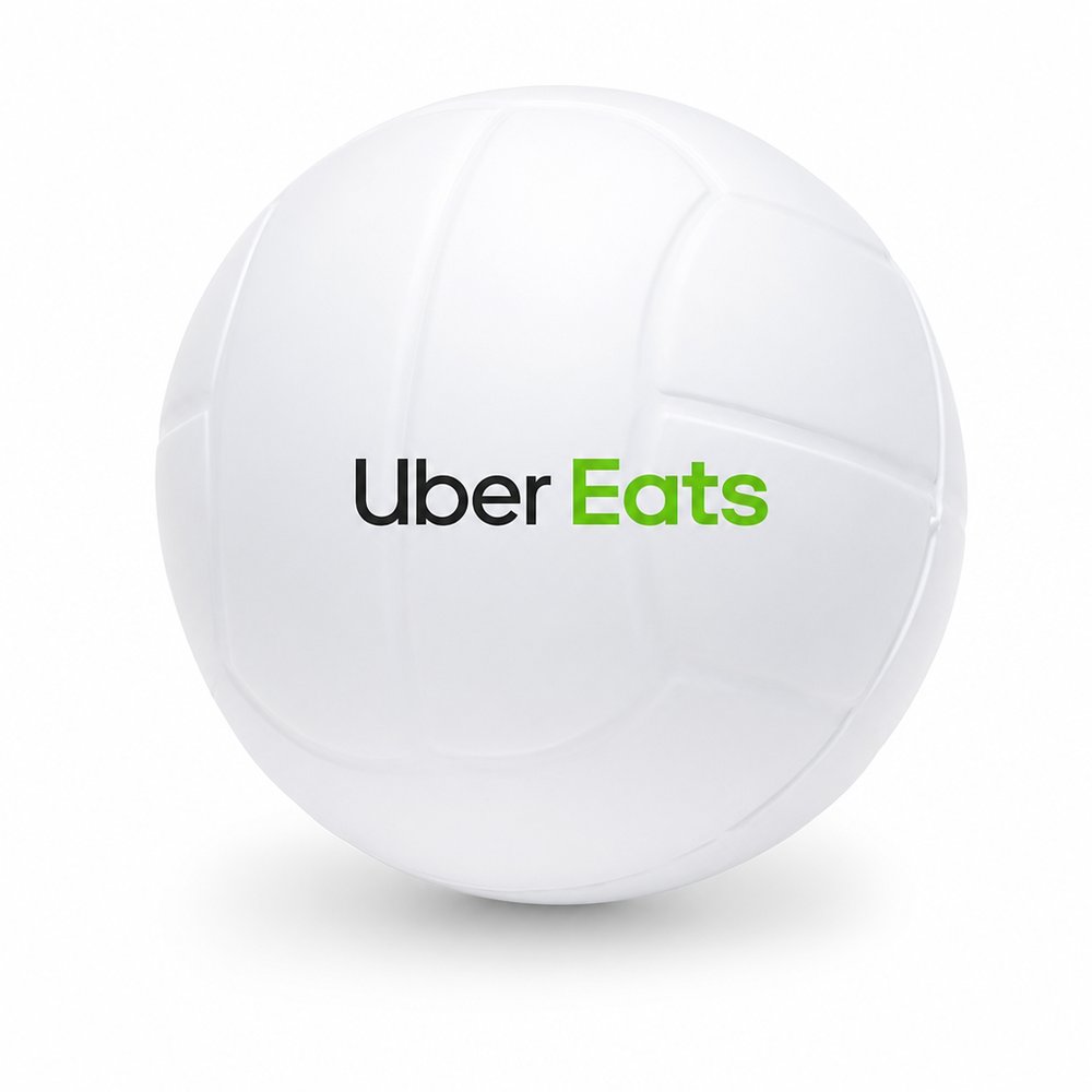 Volleyball Netball Stress Ball — Branded PU Foam