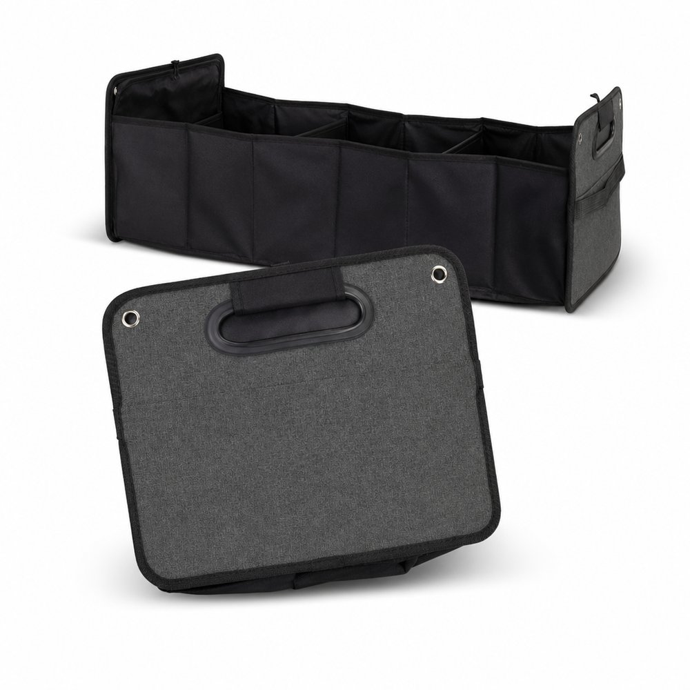 Branded Car Boot Organiser in 600D Polyester