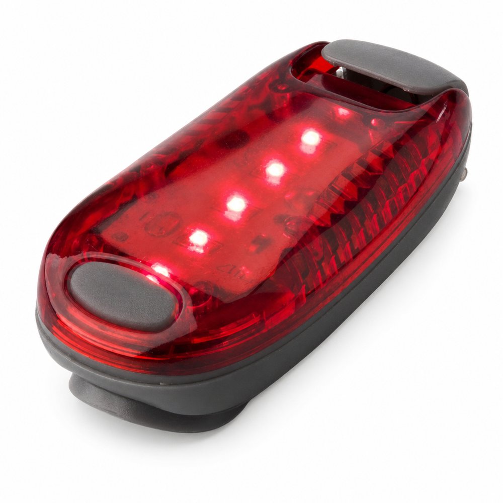 Branded Bike Safety Light with Clip Attachment