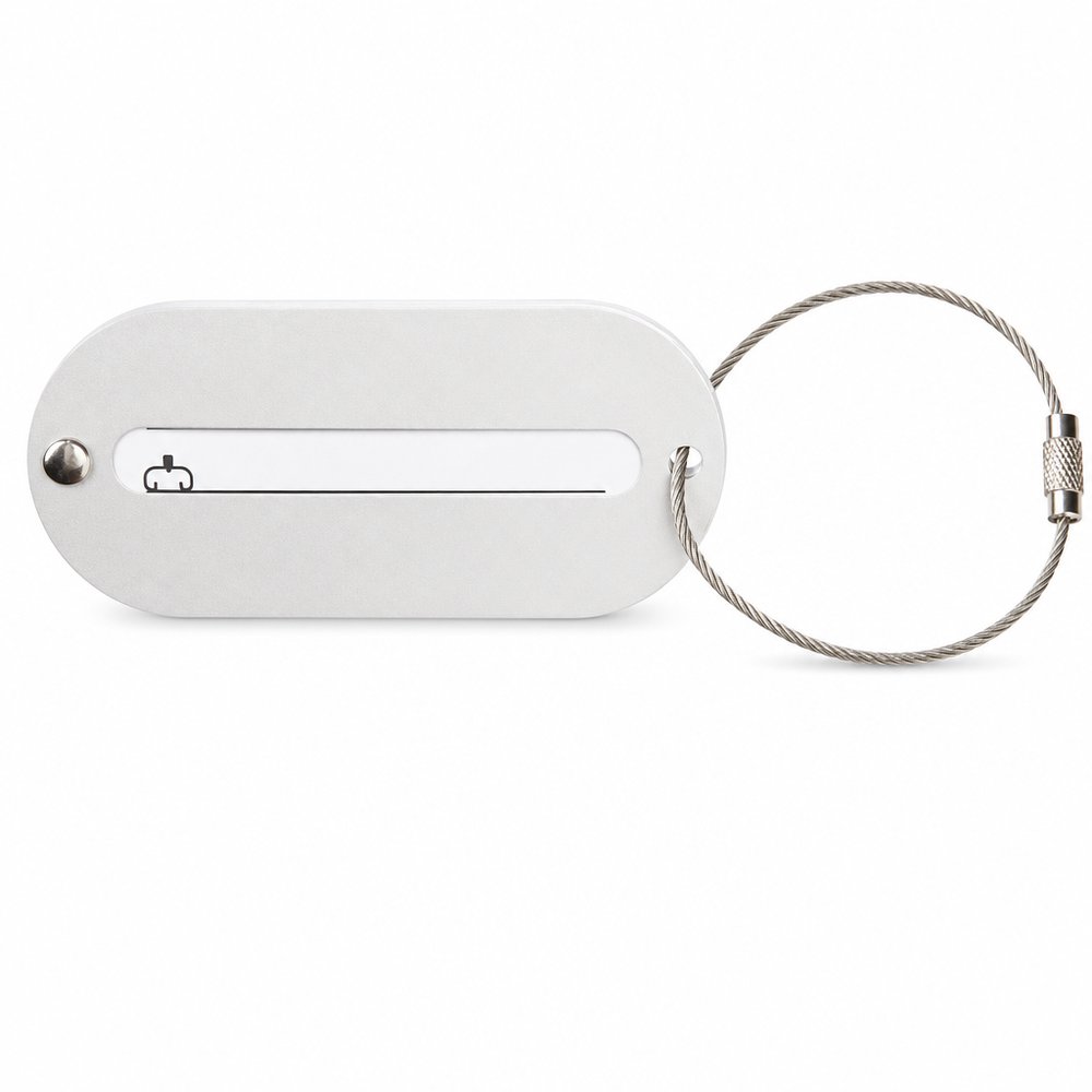 Aluminium Luggage Tags — Branded Travel Gift