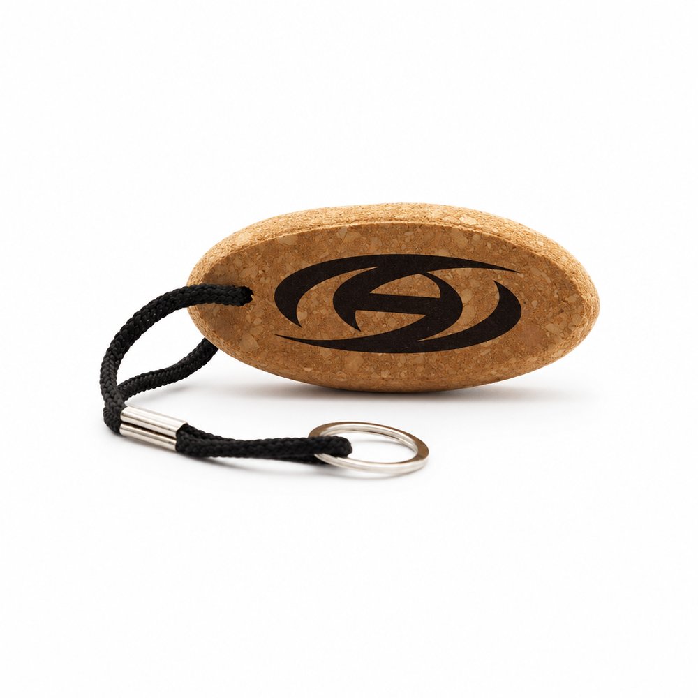 Cork Floating Keyring — Custom Branded