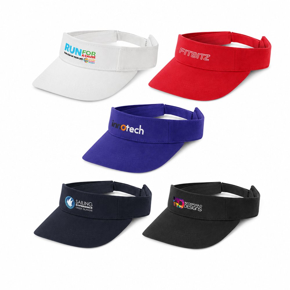 Branded Sun Visor — Custom Printed Sports Visor
