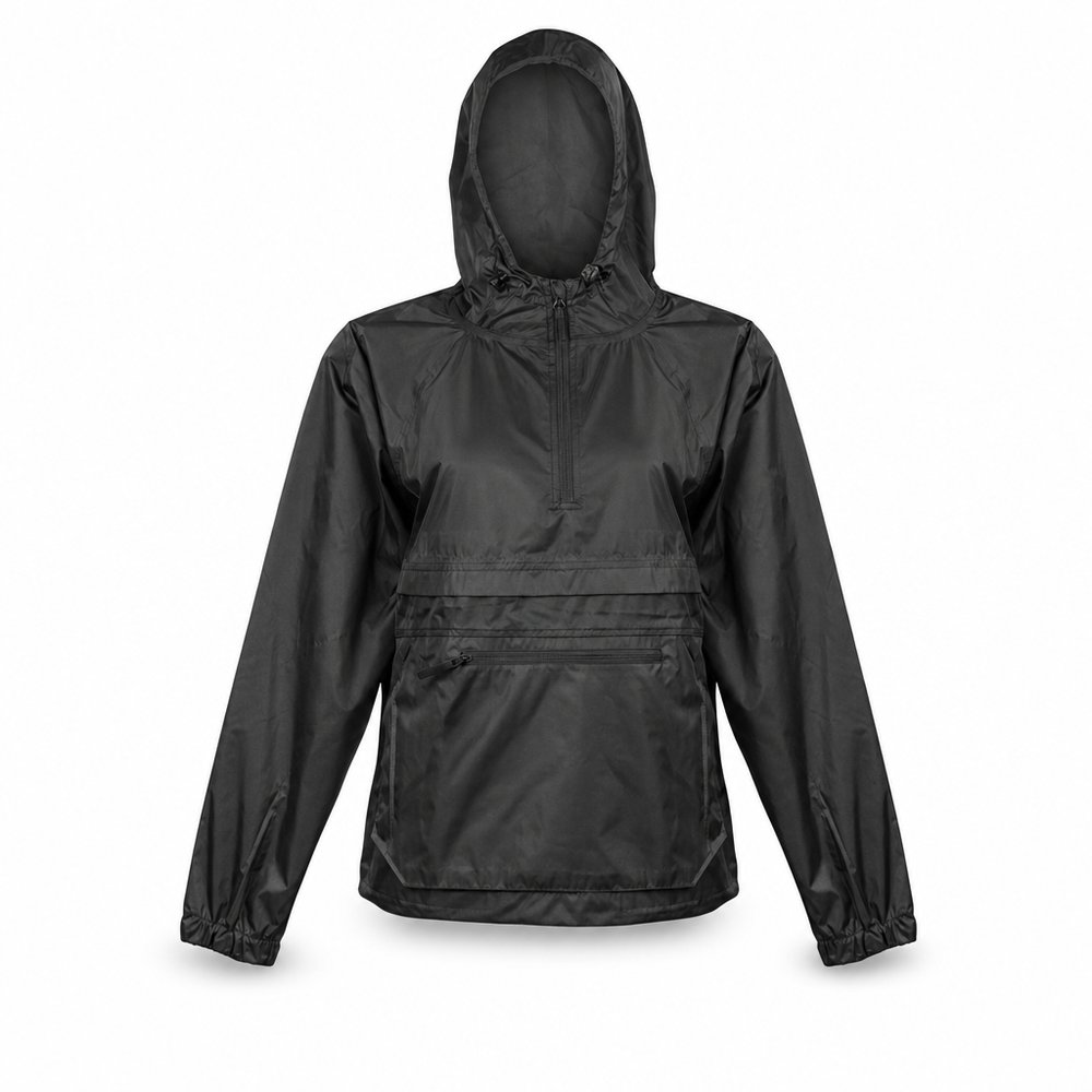 Women's Branded Windbreaker Pullover Jacket