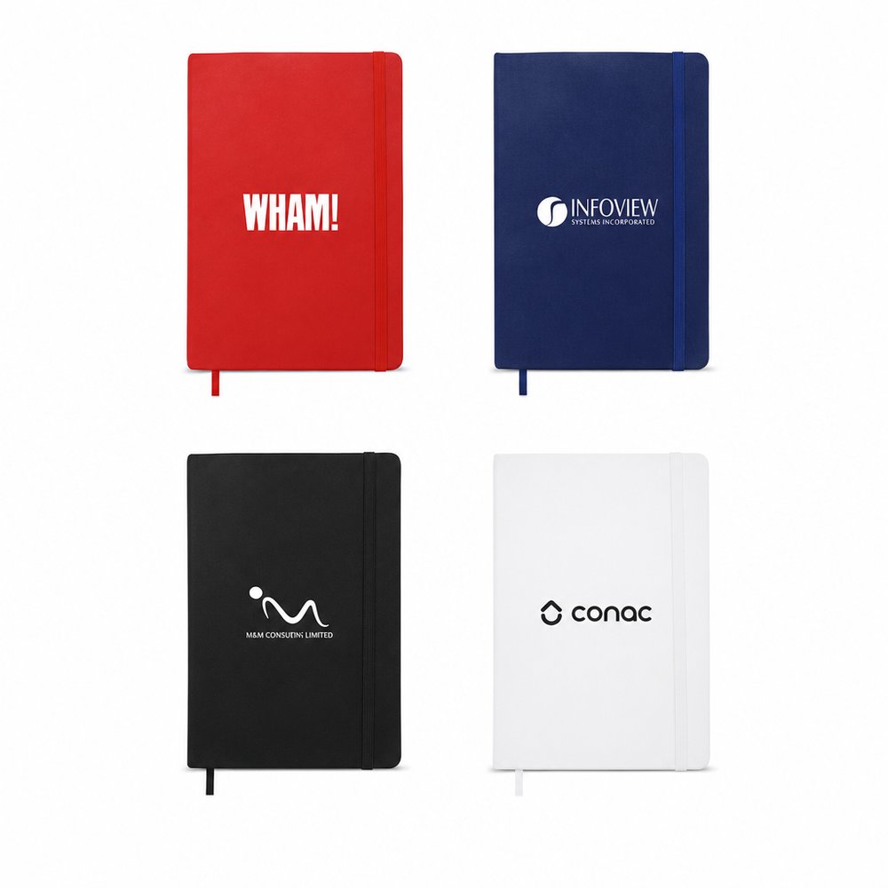 RPET A5 Notebooks — Recycled Branded Journals