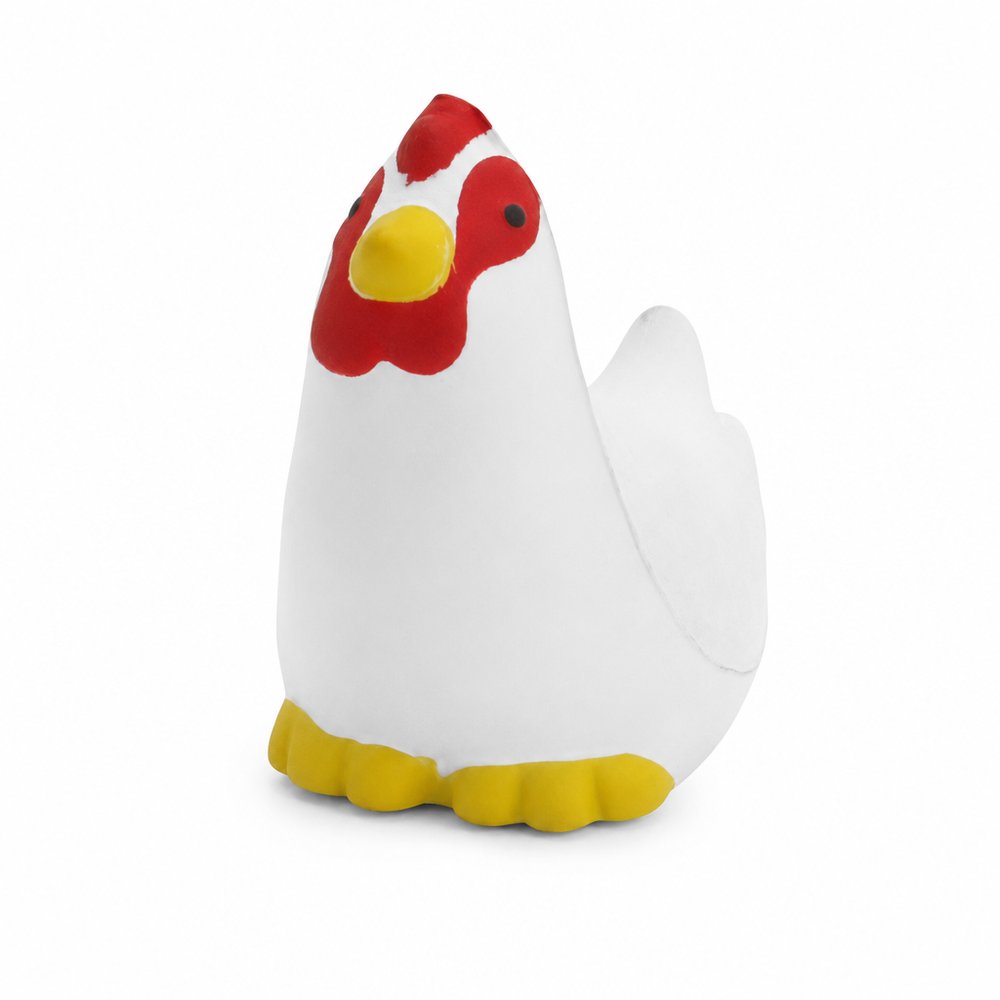 Chicken Stress Ball — Branded PU Squeeze Toy