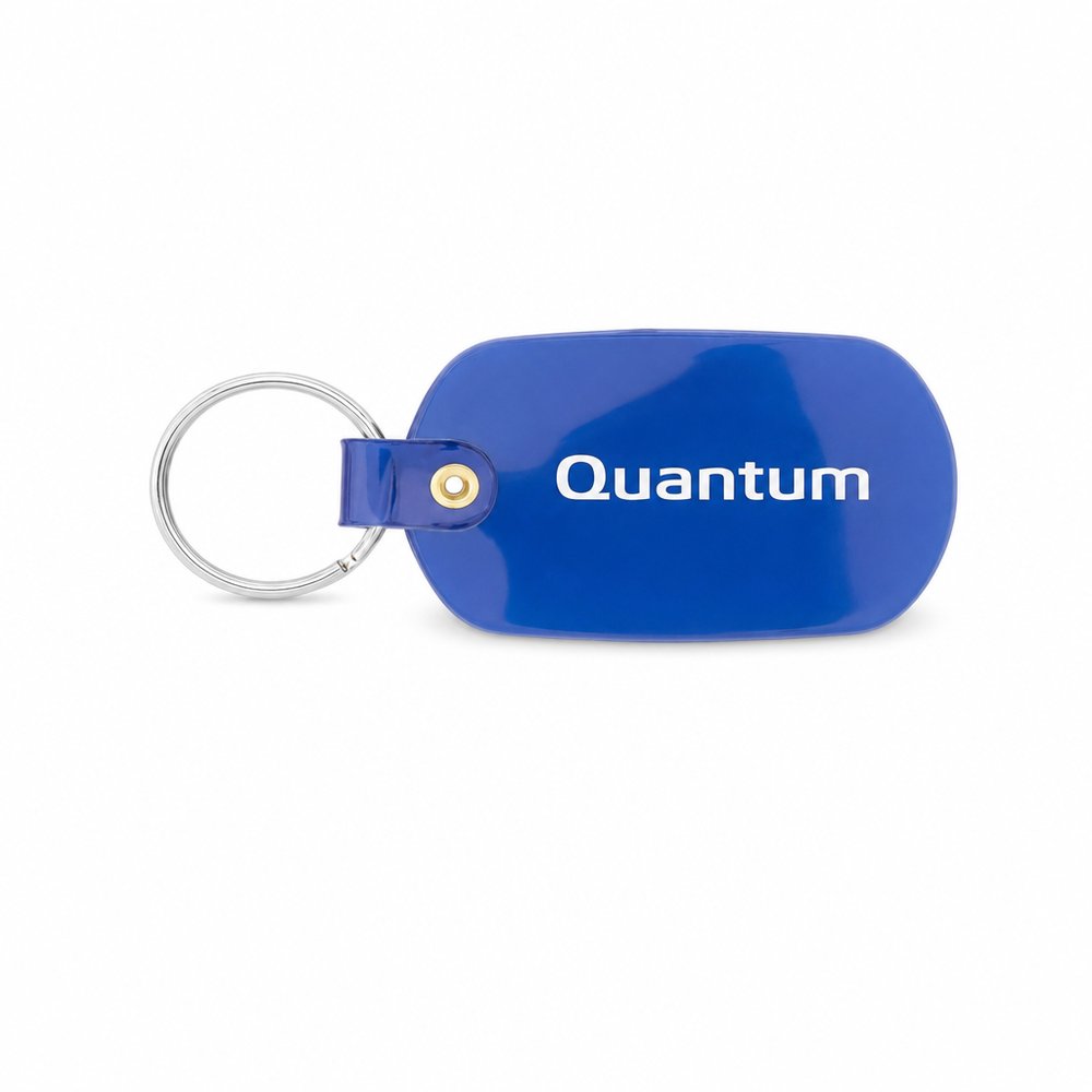 Oval PVC Keyrings — Custom Printed Promotional Keychains