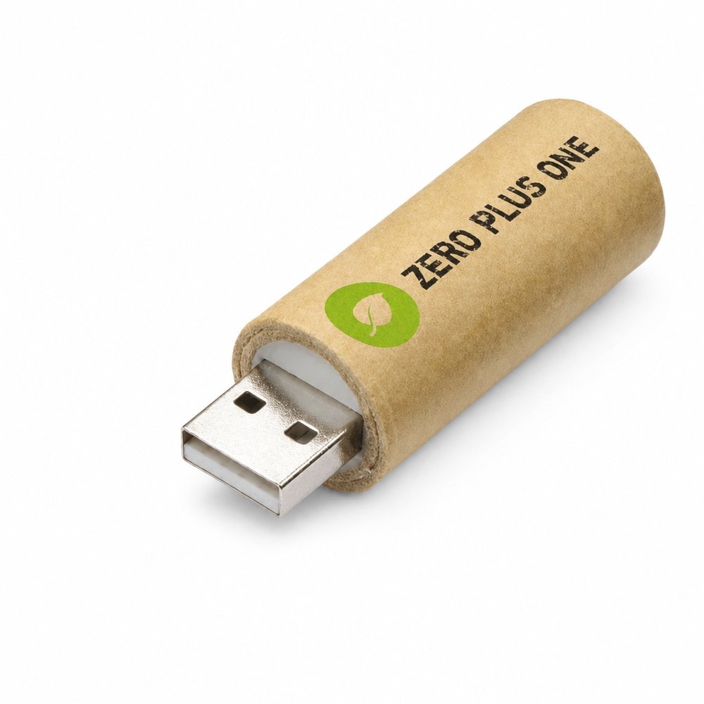 Eco-Carton 2GB 再生段ボール製USBメモリ