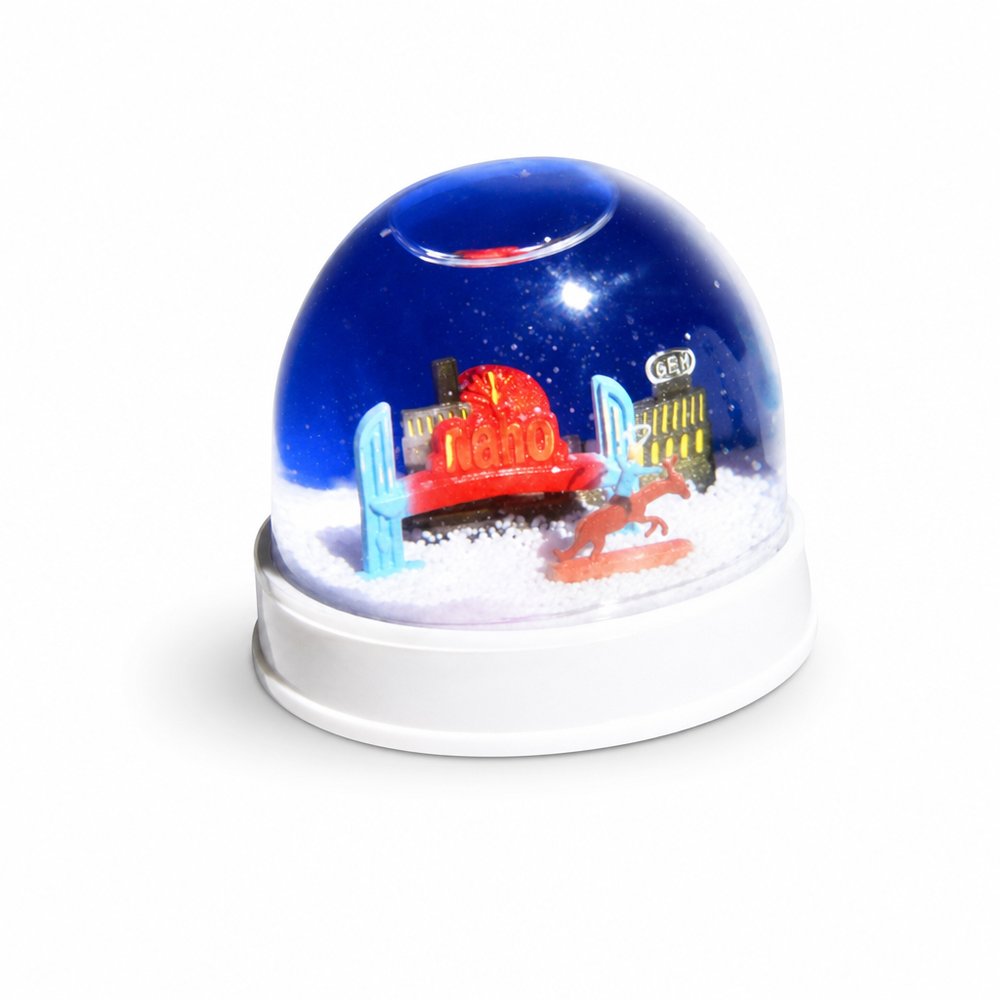 3D snowdomes