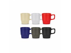 Barista Stackable Ceramic Coffee Mug