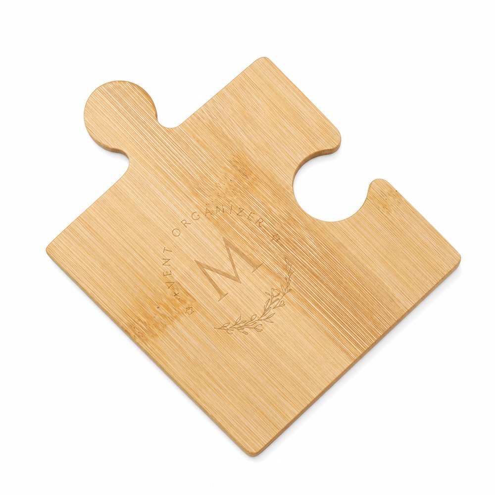 Bamboo Puzzle Coaster Set of Four