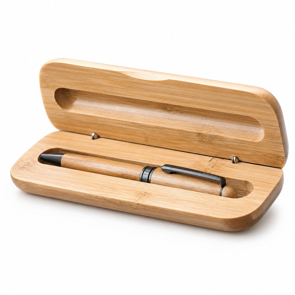 Bamboo Single Pen Presentation Box