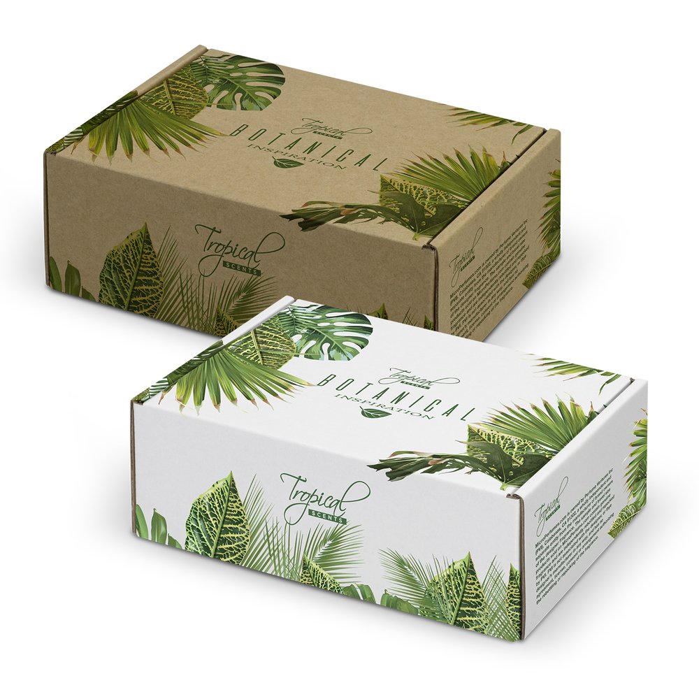 Digital Print Die Cut Gift Box with Locking Lid