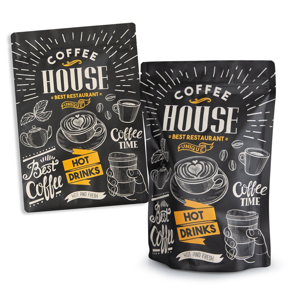 Large Resealable Foil Stand-Up Pouch