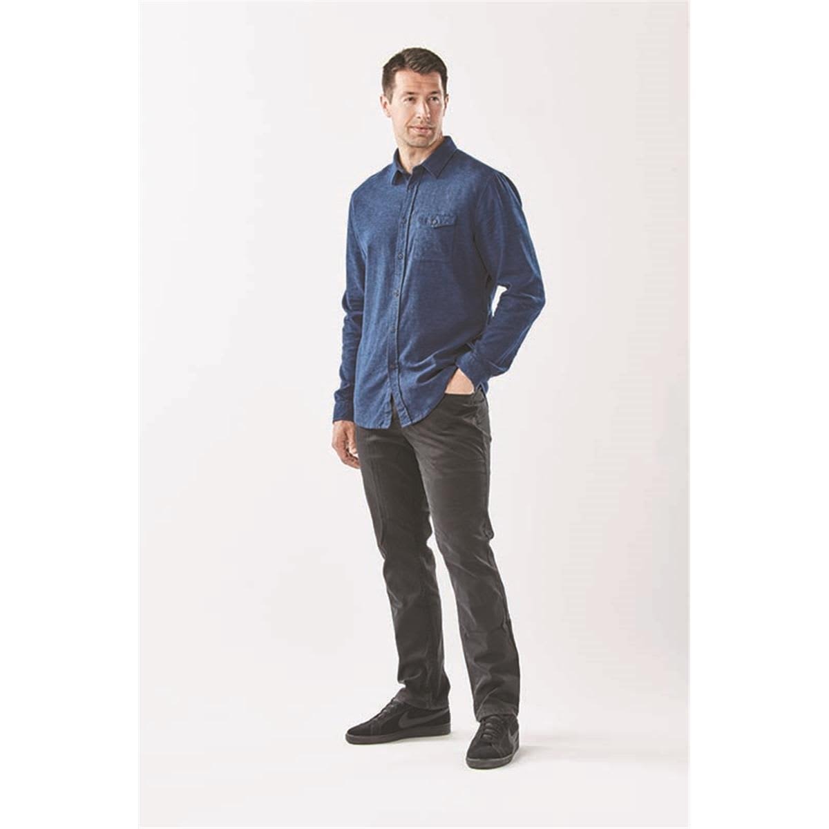 Stormtech Dockyard Long Sleeve Twill Shirt