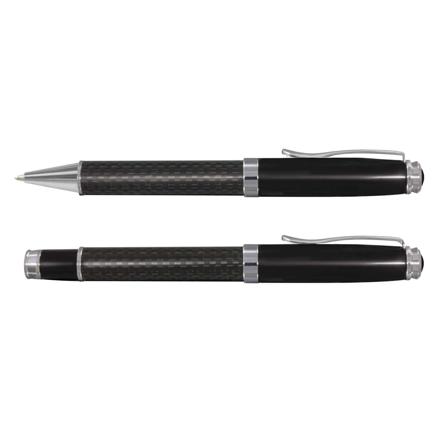Statesman Carbon Fibre Pen Gift Set