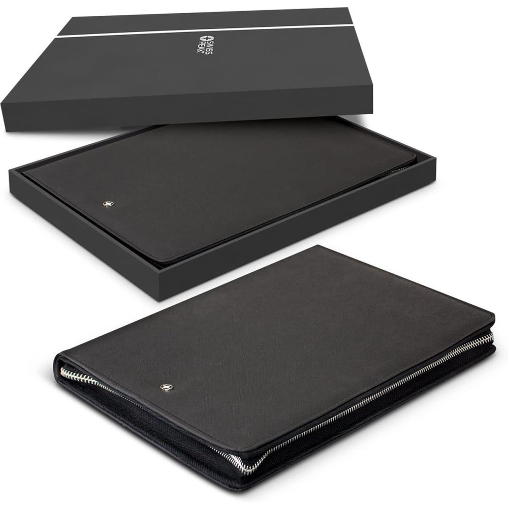 Swiss Peak Heritage A4 Portfolio with Zipper