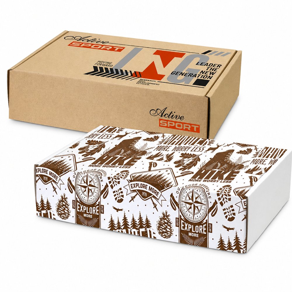 Die Cut Gift Box with Locking Lid 300x225x75mm
