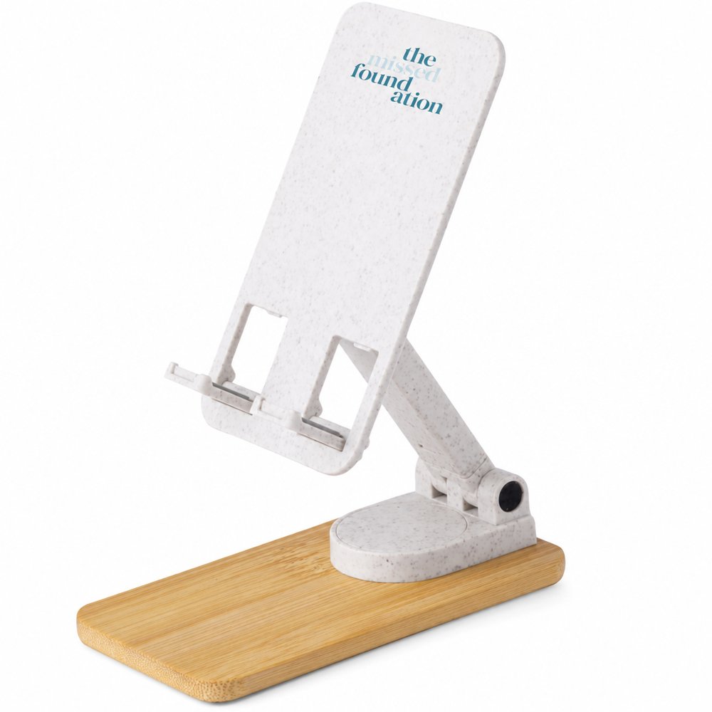 Lexi Bamboo & Wheat Straw Phone Stand