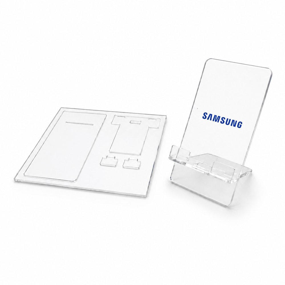 DIY Acrylic Phone Stand with Full-Colour Print