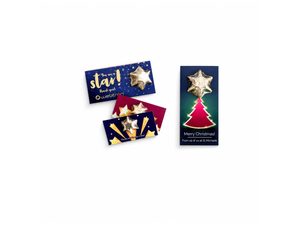 Personalised Chocolate Star Card