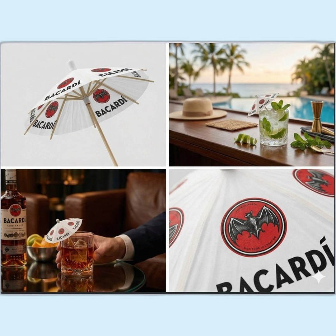 Produced and branded for Bacardi.