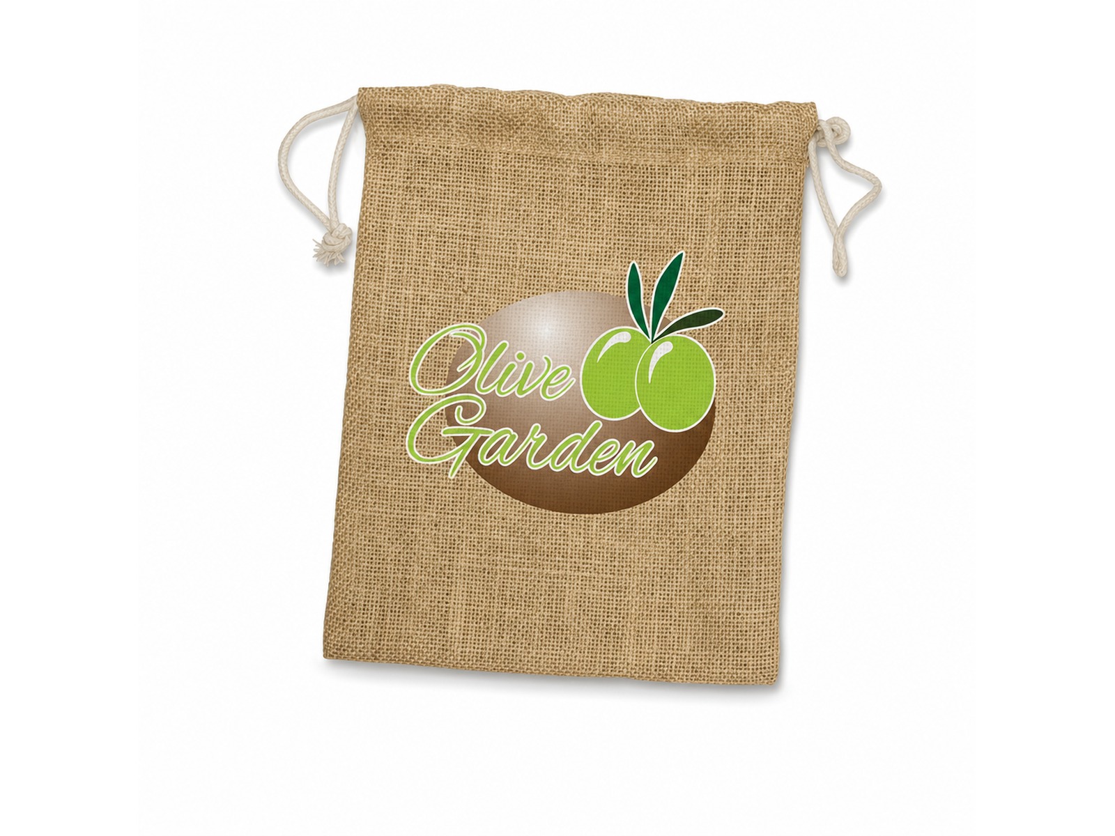 Eco Drawstring Jute Bags (Medium)